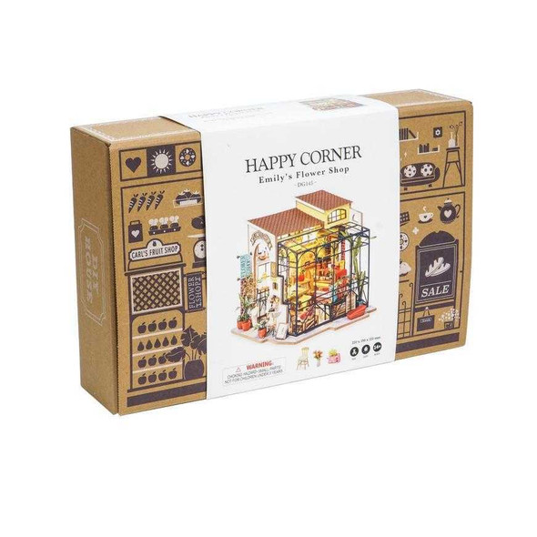  Flower Shop DIY Miniature House Kit Copy