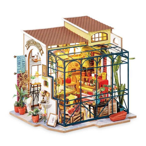  Flower Shop DIY Miniature House Kit Copy