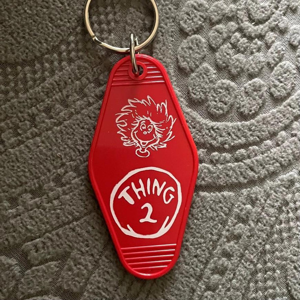 Thing 2 Motel Key Fob