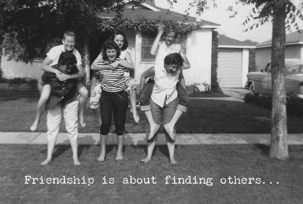  Friendship Is About Greeting Card