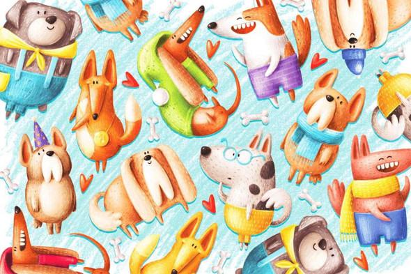  Dog Gone It Mini Jigsaw Puzzle
