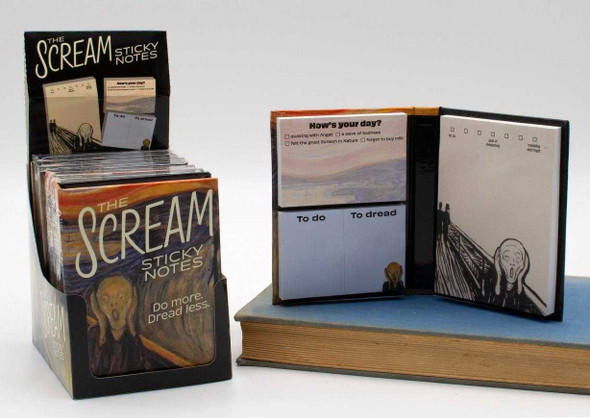 The Scream Sticky Notes