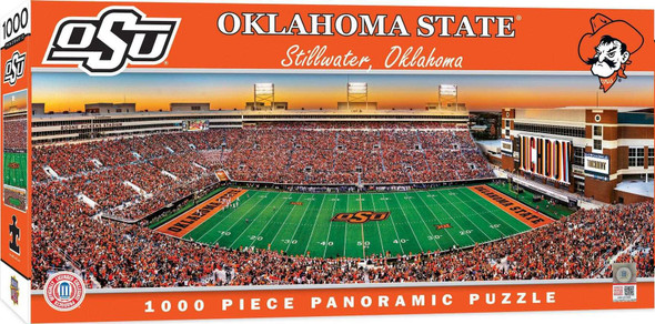  Oklahoma State Cowboys 1000 Piece Panoramic Puzzle
