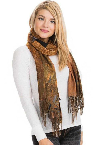  Gustav Klimt Inspo Scarf