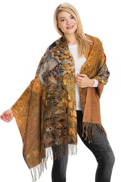  Gustav Klimt Inspo Scarf