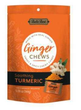 Balis Best Ginger Chews - Tumeric