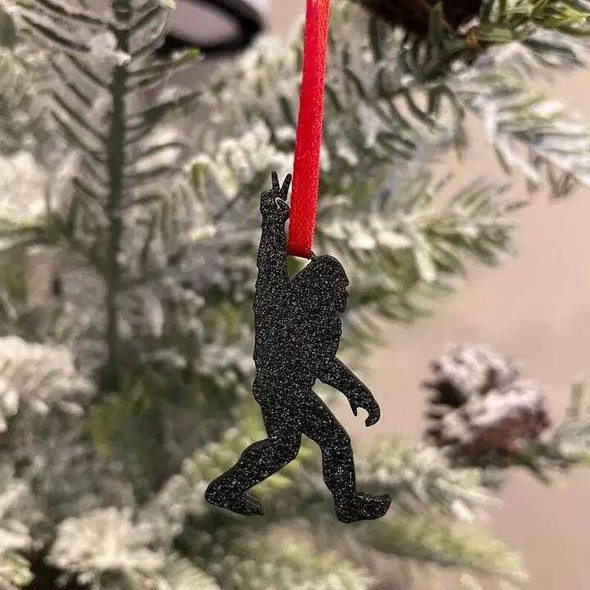  Peace Sign Aluminum Bigfoot Ornament