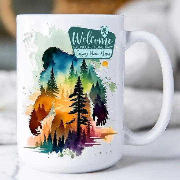  Sasquatch Sanctuary Coffee Mug