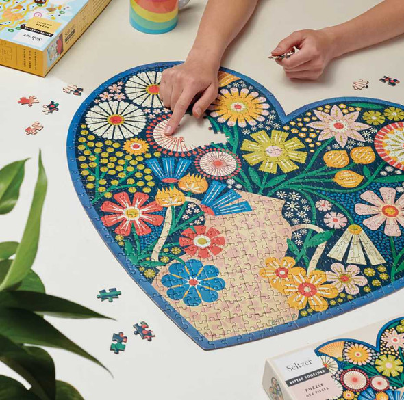  Seltzer Heart Bouquet Puzzle