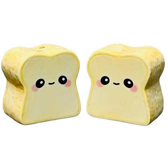  Toast Salt and Pepper Shaker Set
