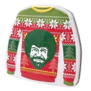 Merry Bob Ross Candy Tin