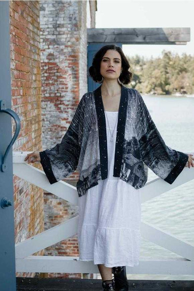Stargazer Pixie Duster Cropped Kimono