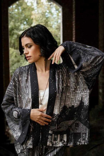 Stargazer Pixie Duster Cropped Kimono