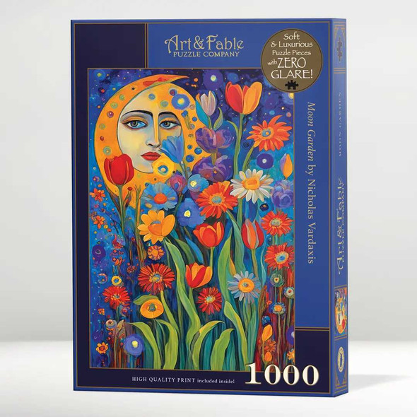  Moon Garden 1000 Piece Velvet Touch Jigsaw Puzzle