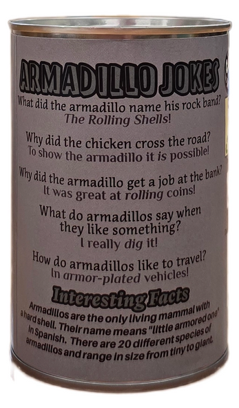 Canned Armadillo Plush