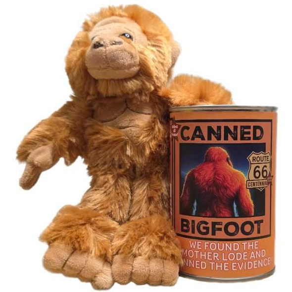  Canned Bigfoot Plush - Route 66 Anniversary