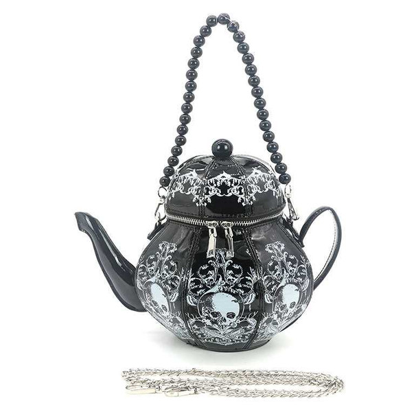 Goth Teapot Bag