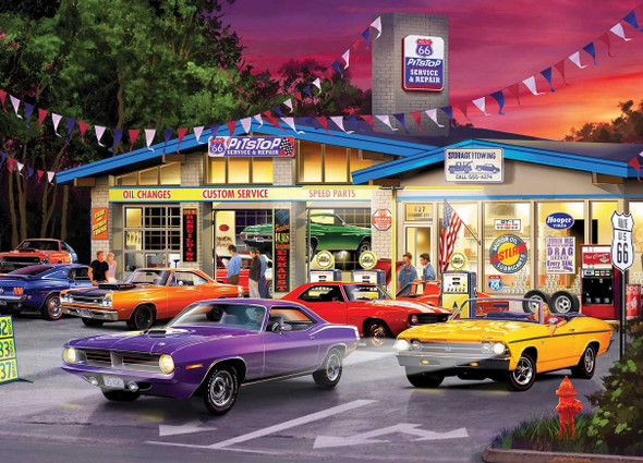  Cruisin Route 66 - Pitstop 1000 Piece Puzzle
