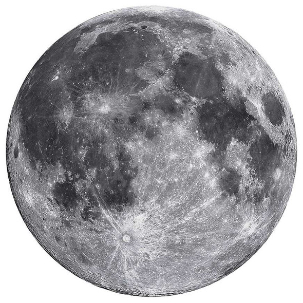  The Moon - 1000 Piece Round Jigsaw Puzzle
