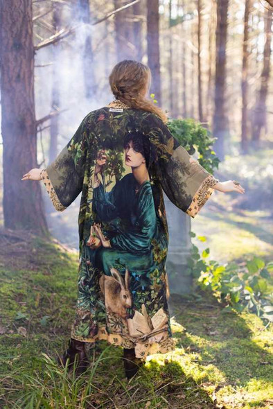 Bella Notte Opera Duster Kimono Robe