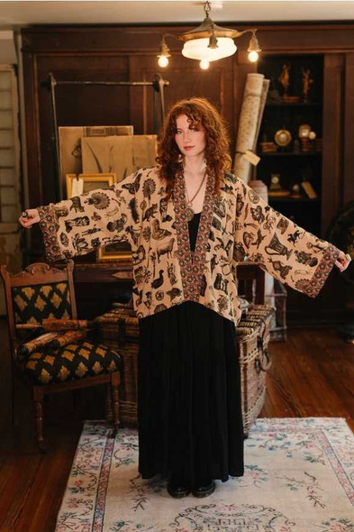 Curiosities Pixie Duster Crop Kimono