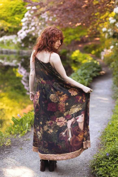 The Messenger Long Maxi Slip Dress (Large - X Large)