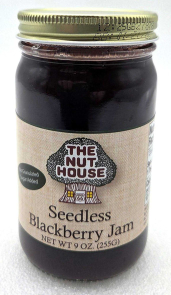 Nut House Blackberry Jam Seedless No Sugar Added 9 oz