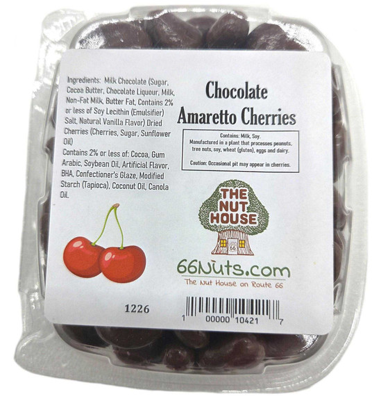 Chocolate Amaretto Cherries 8 oz