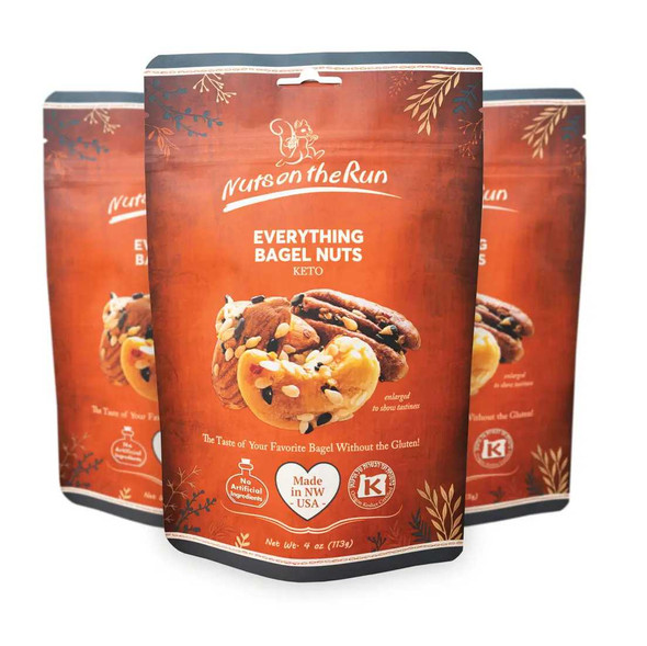 Everything Bagel Nuts Bag 4 oz