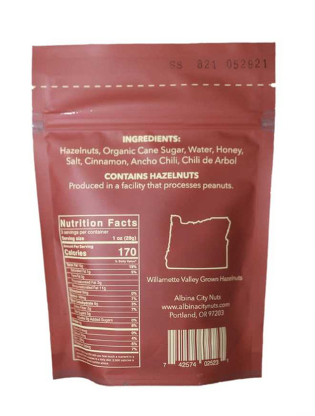  Sweet and Salty Hazelnuts Bag 3 oz
