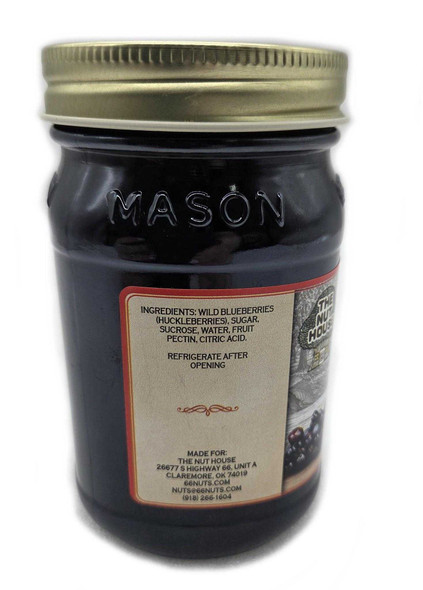  Nut House Eastern Huckleberry Preserves 17 oz