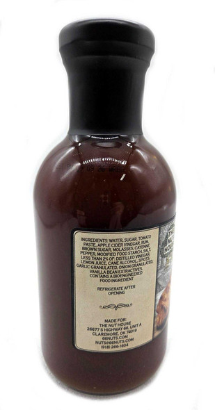 Nut House Rum Flavored BBQ Sauce 12 oz