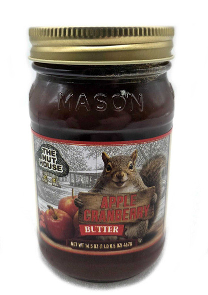  Nut House Apple Cranberry Butter 16 oz