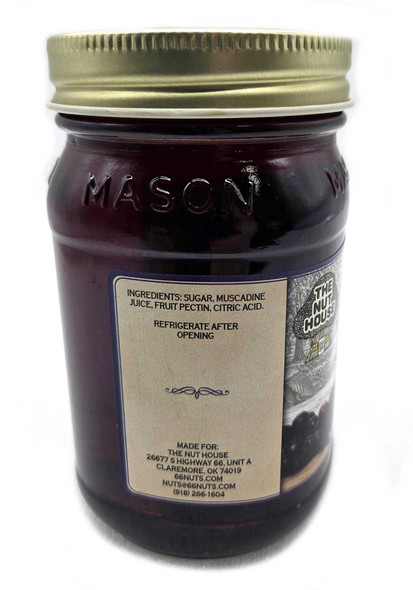  Nut House Muscadine Grape Jelly 17 oz