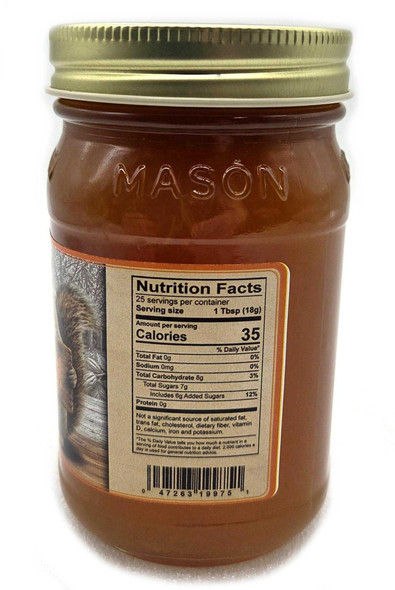 Nut House Peach Fruit Spread 16 oz