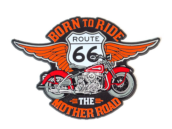 Born To Ride R66 Motorcycle Magnet