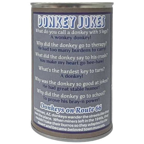 Canned Donkey Plush Route 66 Centennial Edition