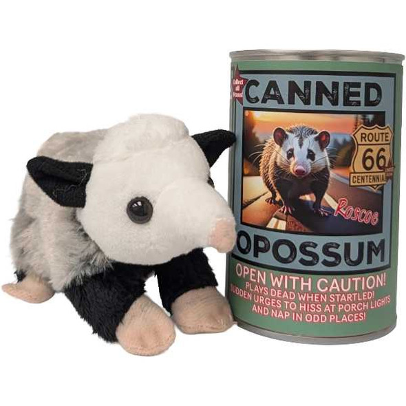 Canned Opossum Plush Route 66 Centennial Edition