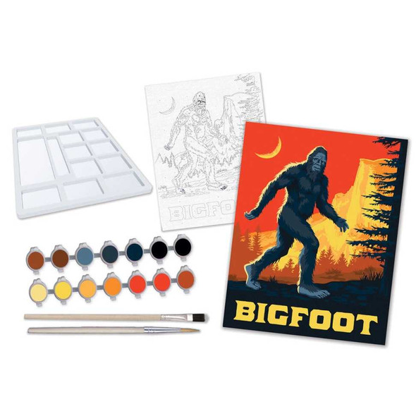 Bigfoot Paint By Number Kit