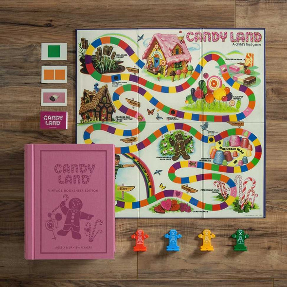  Candy Land Vintage Bookshelf Edition