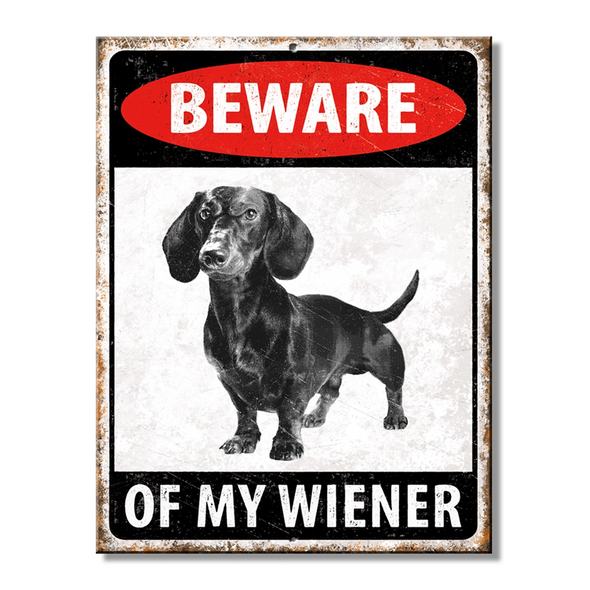 Beware of Weiner Sign