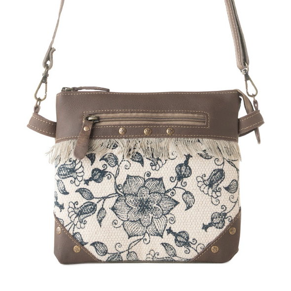 Inkwild Vintage Crossbody Myra Bag in Ivory