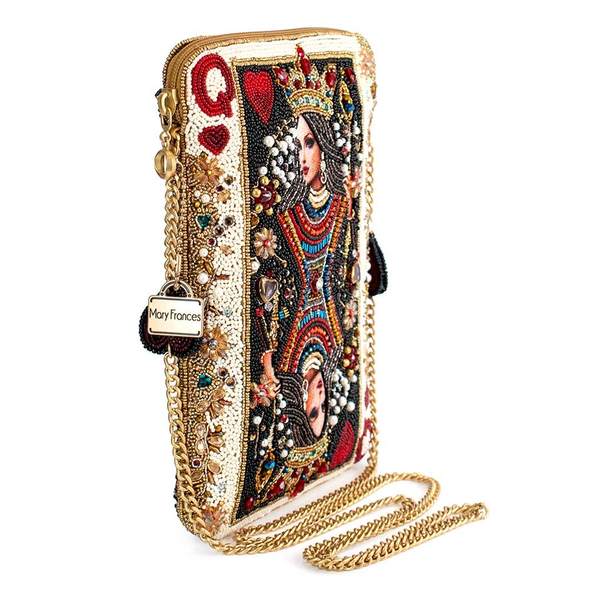 The Queen of Hearts Beaded Crossbody The Nut House