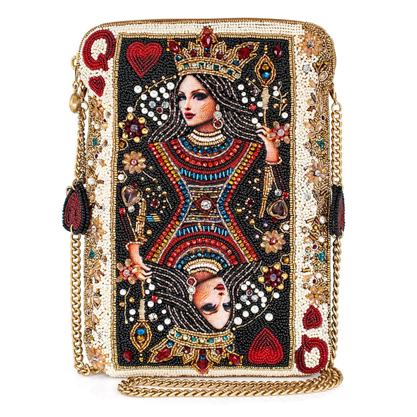 The Queen of Hearts Beaded Crossbody The Nut House