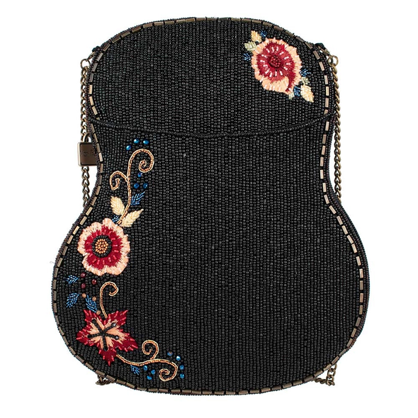 Classical Guitar Beaded Crossbody