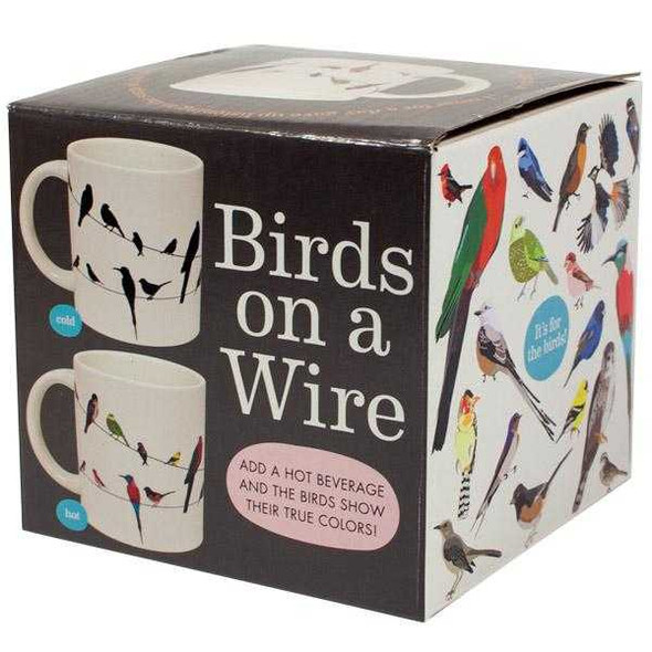  Birds on a Wire Heat Changing Mug