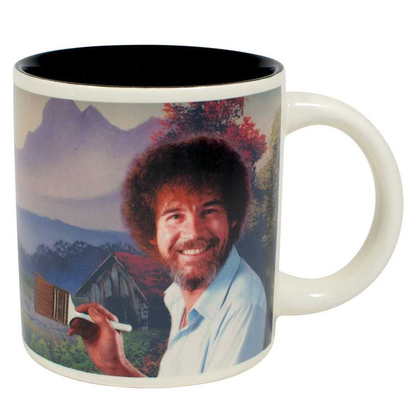 Bob Ross Art Heat Changing Mug