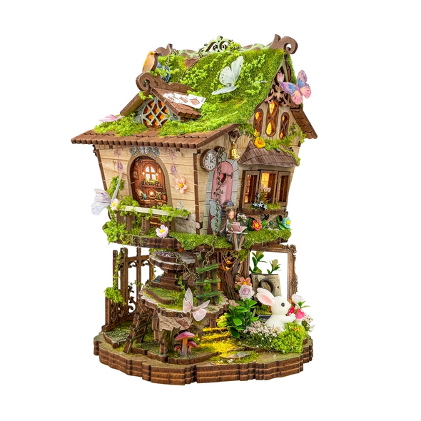 Fairytale Treehouse DIY Miniature House Kit
