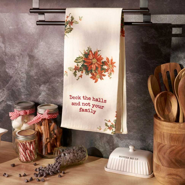  Deck The Halls Kitchen Towel