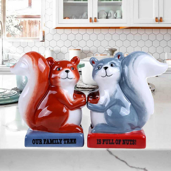  Squirrel Nuts Salt and Pepper Shaker Set
